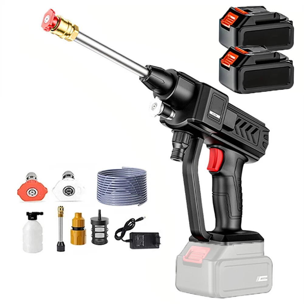 Pistolet de Lavage Haute Pression Sans Fil – 30 Bar, 20000mAh FelizShop