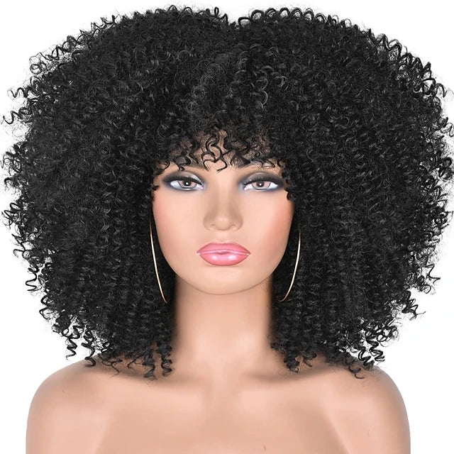20colors in Stock Afro Kinky Curly Wig Heat Resistant Short Kinky Curly Wigs Synthetic Hair Wig
🚚Livraison gratuite rapide et sécurisé FR FelizShop