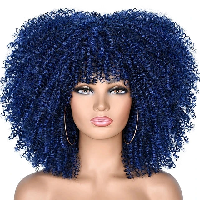 20colors in Stock Afro Kinky Curly Wig Heat Resistant Short Kinky Curly Wigs Synthetic Hair Wig
🚚Livraison gratuite rapide et sécurisé FR FelizShop