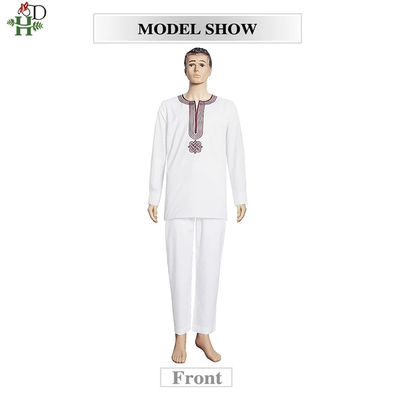 Dashiki Ensemble 3 Pièces pour Homme - Boubou, Pantalon & Veste Traditionnelle Africaine | Livraison Gratuite & Rapide - FelizShop