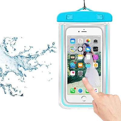 Pochette étanche pour téléphone – Sac de plongée, natation, sports nautiques, plage, ski – Étui sec pour téléphone jusqu’à 6 pouces 🚚 Livraison rapide en 8 à 12 jours ouvrés depuis la France FelizShop
