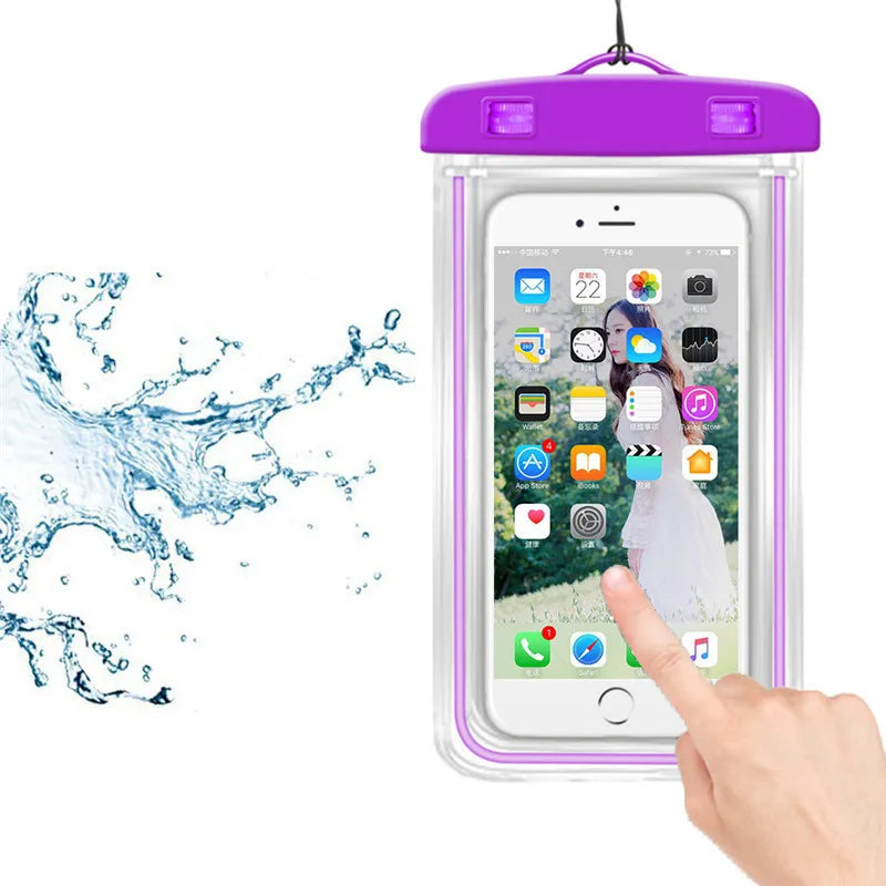 Pochette étanche pour téléphone – Sac de plongée, natation, sports nautiques, plage, ski – Étui sec pour téléphone jusqu’à 6 pouces 🚚 Livraison rapide en 8 à 12 jours ouvrés depuis la France FelizShop