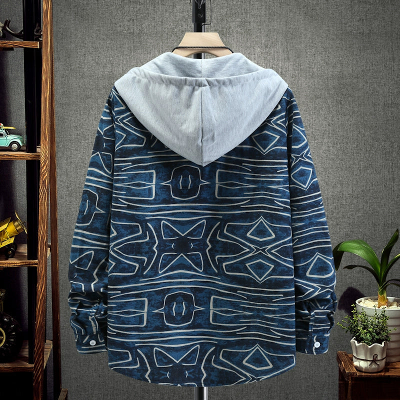 Chemise à Carreaux à Capuche pour Homme – Style Décontracté & Urbain – Manches Longues🚚 Livraison rapide en 8 à 12 jours ouvrés depuis la France FelizShop
