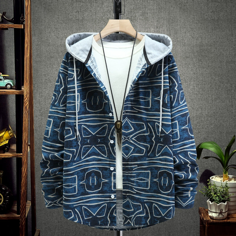 Chemise à Carreaux à Capuche pour Homme – Style Décontracté & Urbain – Manches Longues🚚 Livraison rapide en 8 à 12 jours ouvrés depuis la France FelizShop
