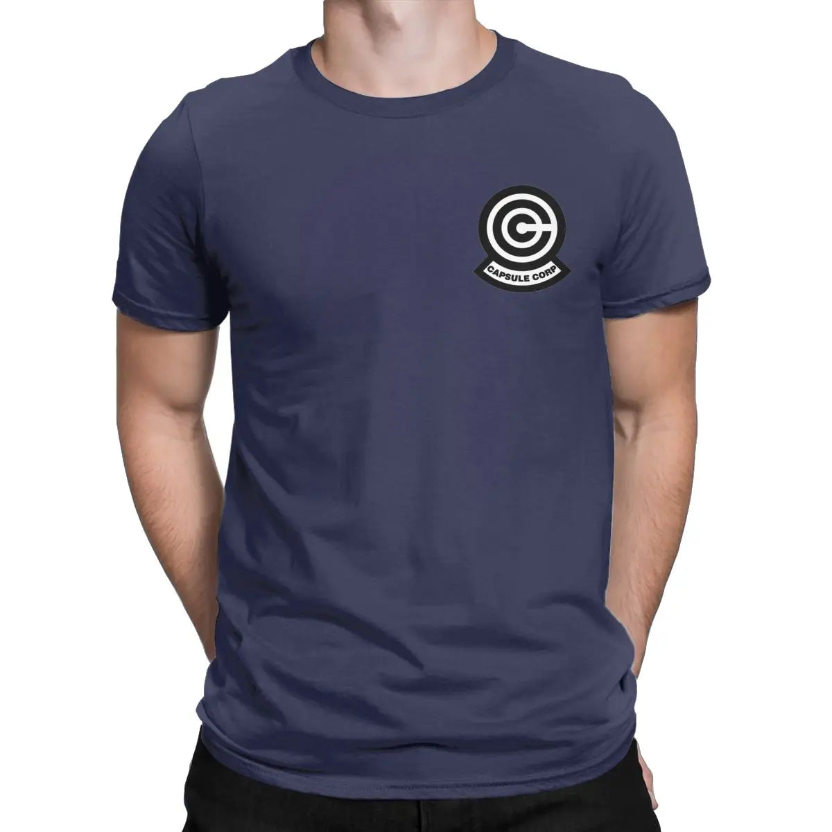 T-shirt Homme Capsule Corp – 100% Coton – Style Geek & Décontracté🚚 Livraison rapide en 8 à 12 jours ouvrés depuis la France FelizShop