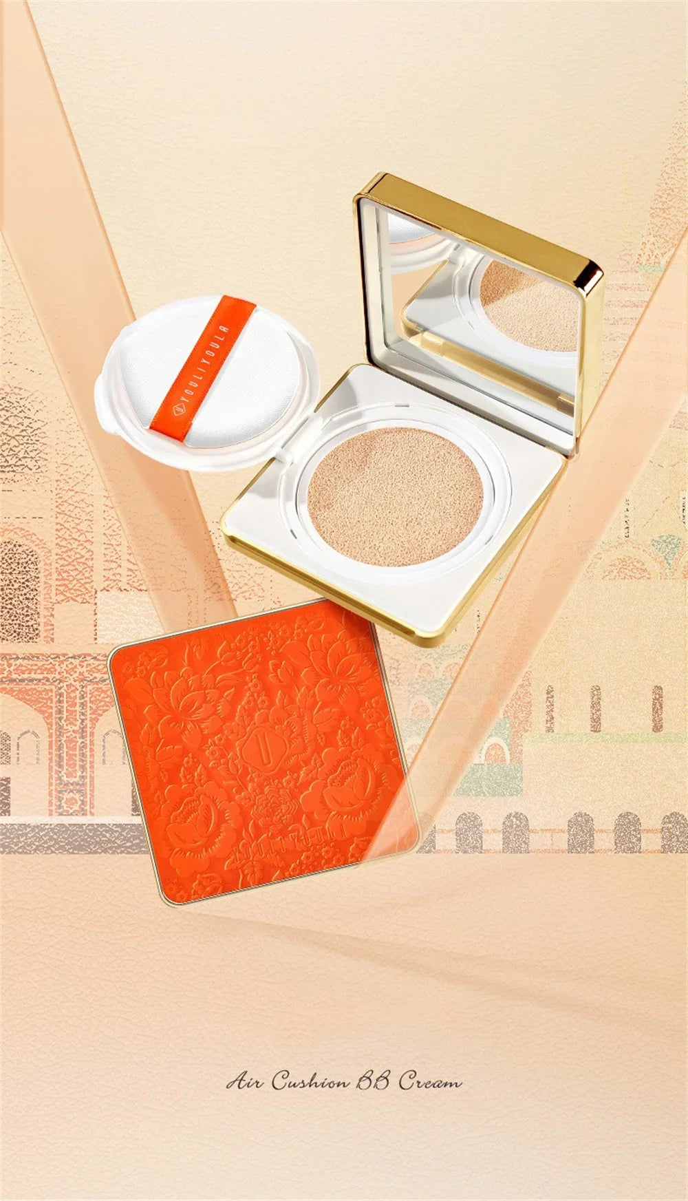 Coffret Maquillage Noël – Set Cadeau Beauté Complet | BB Cream, Rouge à Lèvres, Fards, Eyeliner, Crayon Sourcils🚚 Livraison rapide FelizShop
