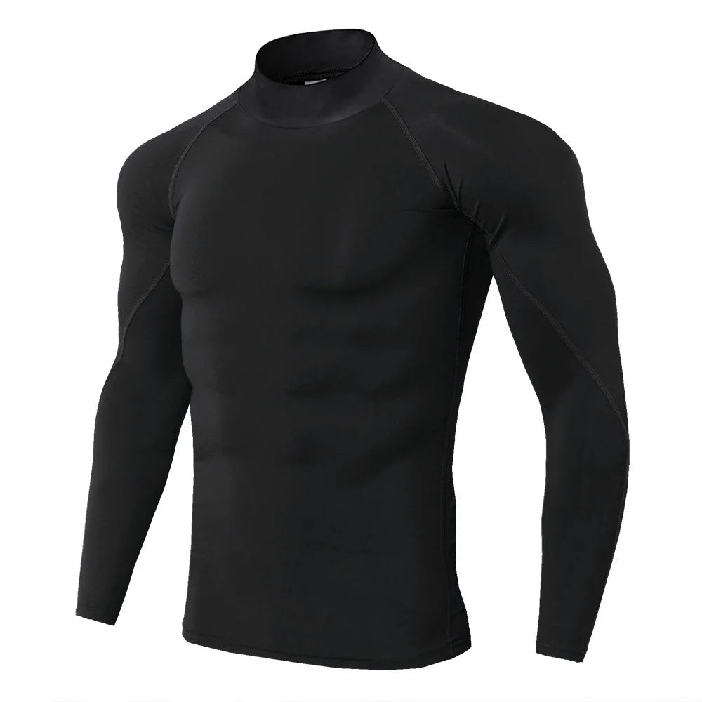 T-shirt de Sport Homme à Manches Longues – Haut de Compression Séchage Rapide, Idéal pour le Fitness, la Musculation, le Running et le Training🚚 Livraison rapide en 8 à 12 jours ouvrés depuis la France FelizShop