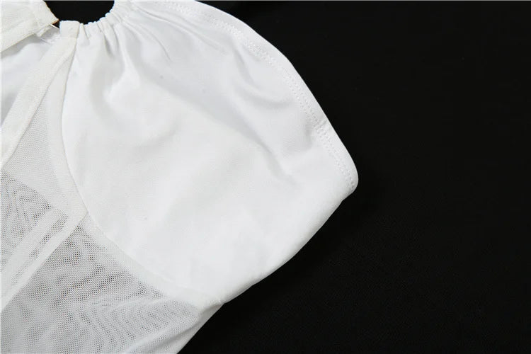 Robe longue en mesh élégante Nibber pour femmes — Mode sexy transparente — Robe maxi pour soirée, fête, streetwear — Nouveauté 2023 🚚 Livraison rapide en 8 à 12 jours ouvrés depuis la France FelizShop