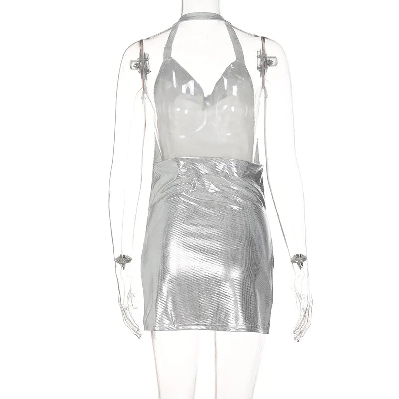 Robe courte élégante et sexy pour femme — Col noué, dos nu, décolleté orné de sequins — Robe de soirée, fête, danse
🚚 Livraison rapide en 8 à 12 jours ouvrés depuis la France FelizShop