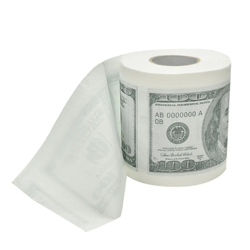 Papier Toilette Billet 100 Dollars – Gag Amusant et Cadeau Insolite FelizShop
