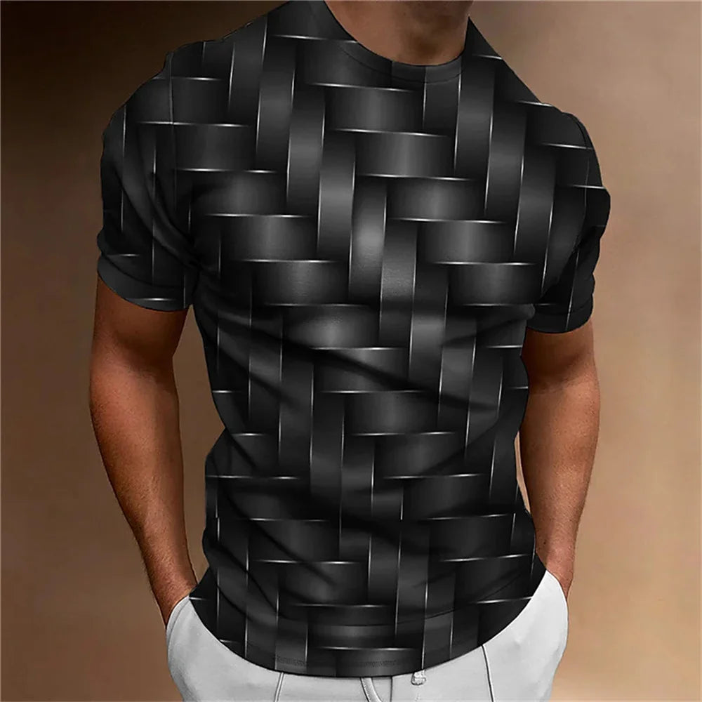 T-shirt Homme – Motif Géométrique 3D | Oversize & Décontracté
Tailles : M à XXL – coupe loose oversize
Matière : coton doux et respirant
Style : imprimé 3D géométrique, look rétro et casual 🚚 Livraison rapi FelizShop