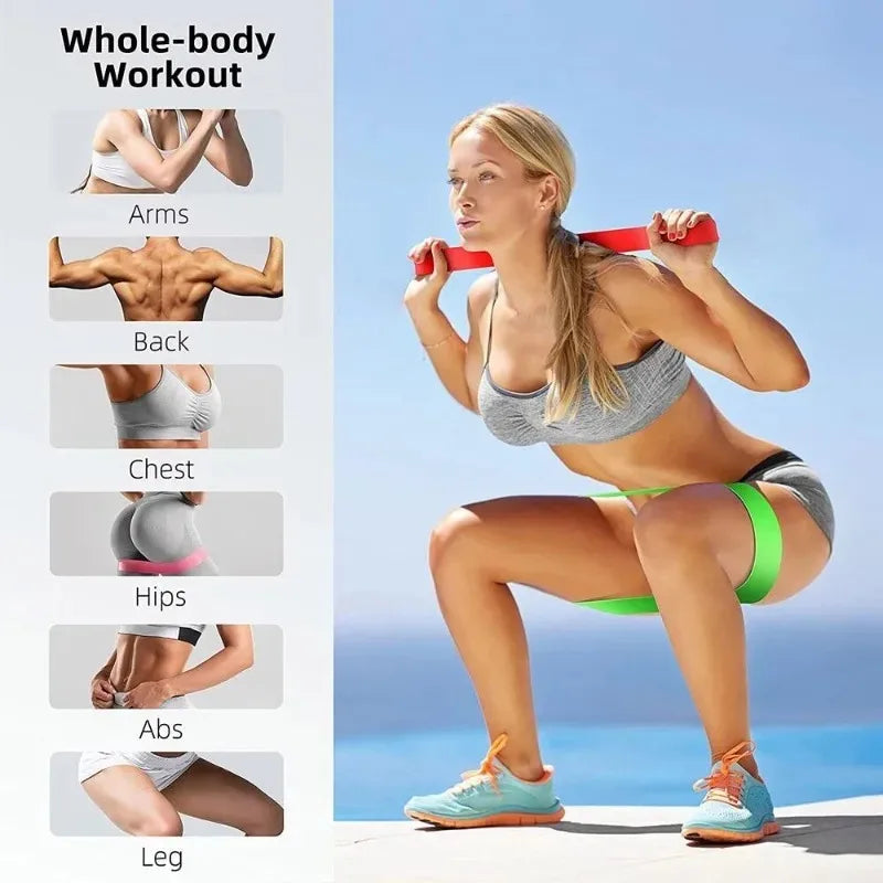 Set de bandes de résistance — Équipement d’entraînement d’agilité pour gym, yoga, pilates — Bandes pour musculation, tension, flexibilité et renforcement 🚚 Livraison rapide en 8 à 12 jours ouvrés depuis la F FelizShop