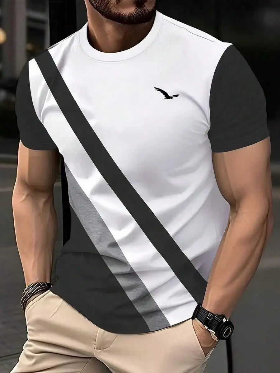 T-shirt Homme Été – Style Streetwear | Manches Courtes, Rayures & Carreaux
Tailles : L à 4XL (grandes tailles incluses)
Matière : coton doux et respirant
Coupe : oversize, confortable et ample
Style : imprimés rayures FelizShop
