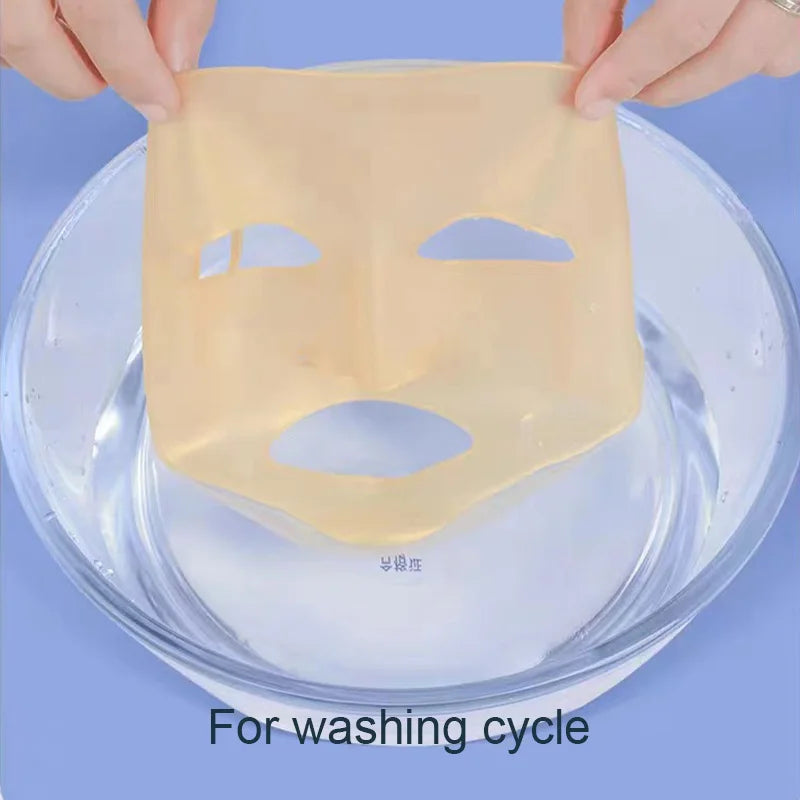 Masque en Silicone 3D Réutilisable – Couvre-Masque Anti-Évaporation pour Soins du Visage🚚 Livraison rapide en 8 à 12 jours ouvrés depuis la France FelizShop