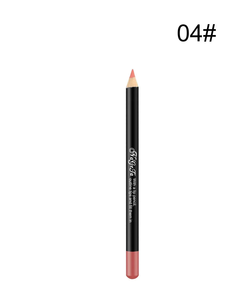 Set 12 Crayons à Lèvres Nude – Lip Liners Waterproof & Hydratants | Teintes Naturelles au Fini Mat🚚 Livraison rapide FelizShop