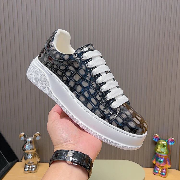 Baskets à plateforme à bout rond — Chaussures plates casual à lacets
🚚 Livraison rapide en 8 à 12 jours ouvrés depuis la France FelizShop