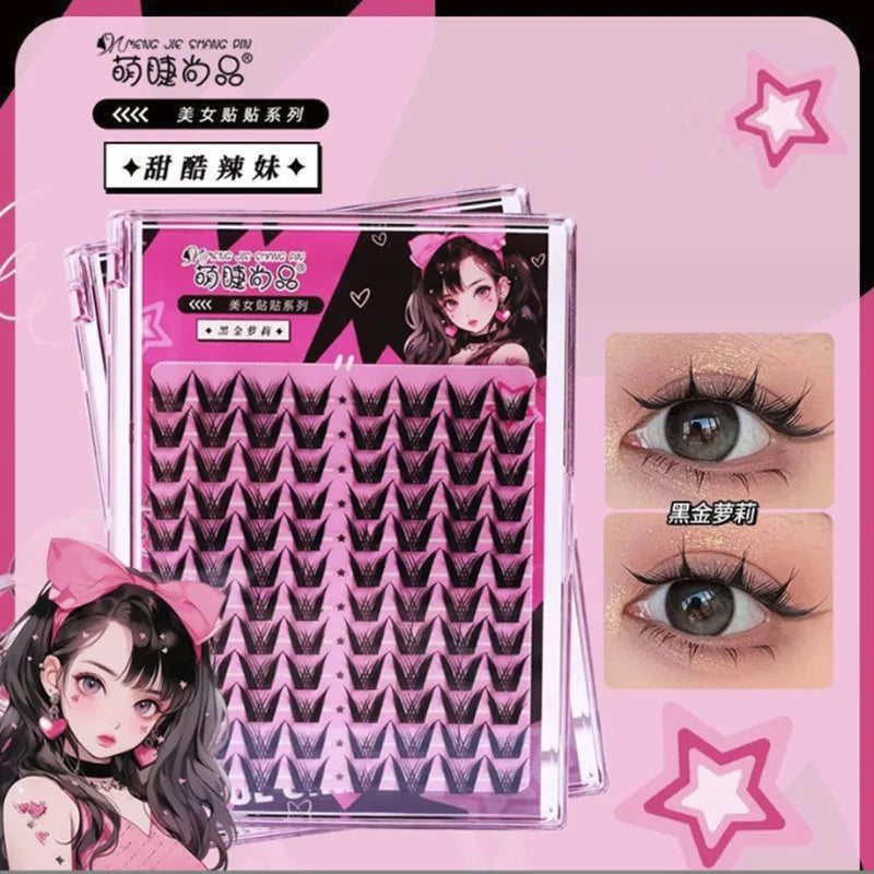 Faux-cils Segments Effet Fox Eyes – Regard Allongé & Naturel🚚Livraison gratuite rapide et sécurisé FR FelizShop