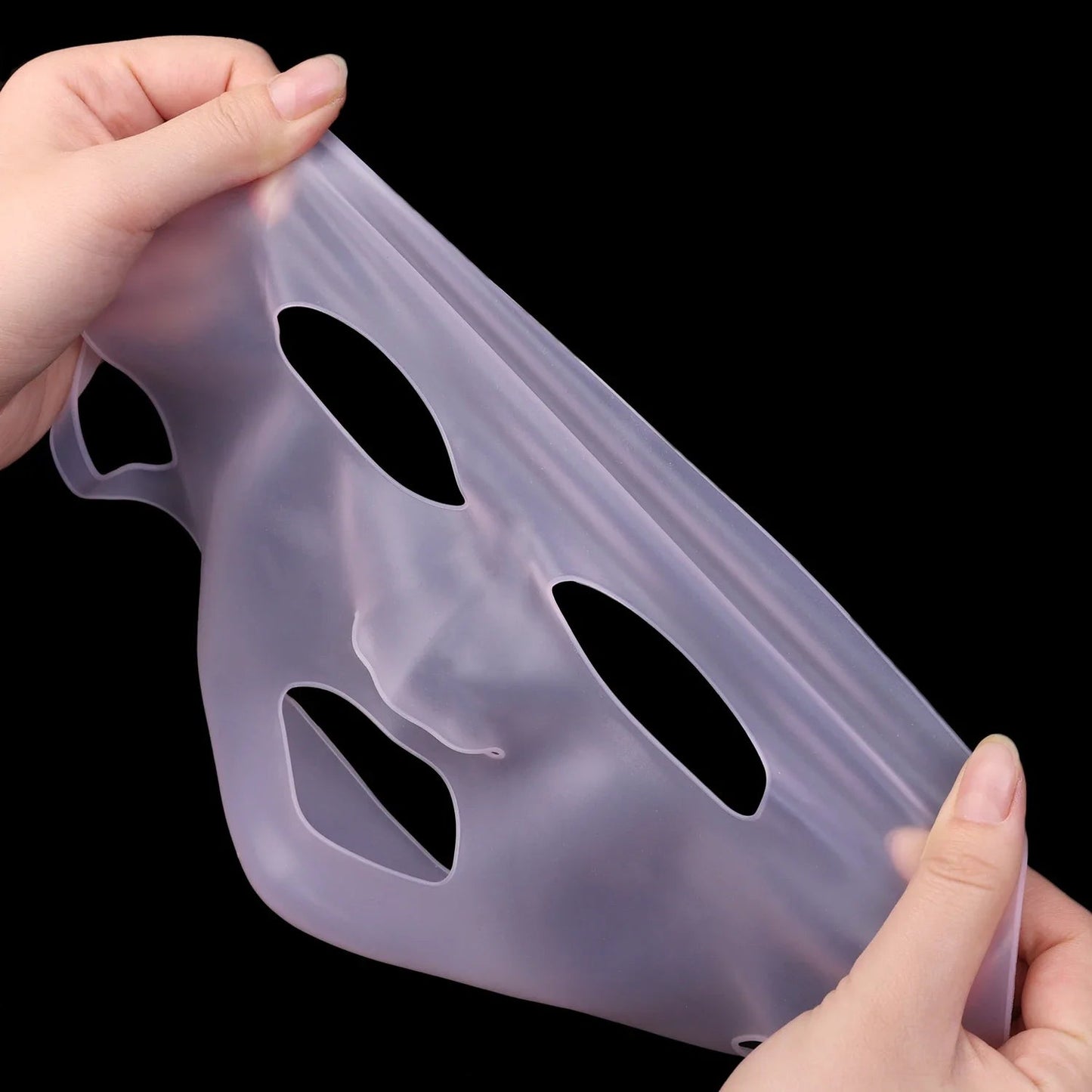 Masque Couvre-Visage en Silicone 3D – Réutilisable avec Attache Oreilles – Pour Booster l’Hydratation & les Soins🚚 Livraison rapide en 8 à 12 jours ouvrés depuis la France FelizShop