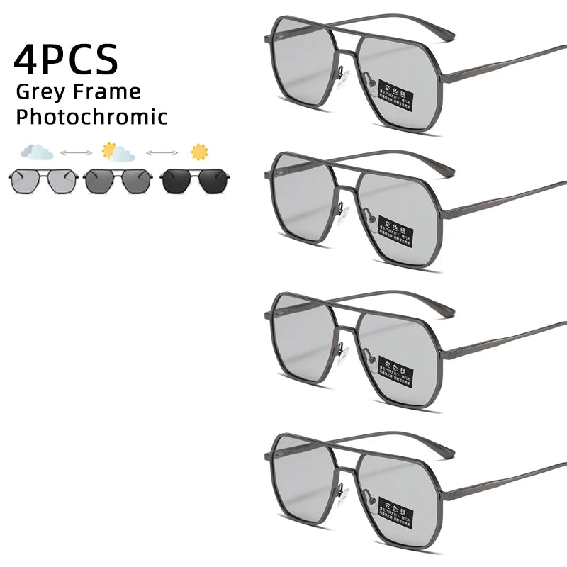 Lunettes de Soleil Photochromiques de Luxe – Polarisées & Anti-Éblouissement – Unisexe UV400🚚 Livraison rapide en 8 à 12 jours ouvrés depuis la France FelizShop