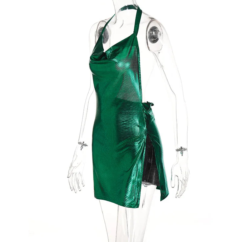 Robe courte élégante et sexy pour femme — Col noué, dos nu, décolleté orné de sequins — Robe de soirée, fête, danse
🚚 Livraison rapide en 8 à 12 jours ouvrés depuis la France FelizShop