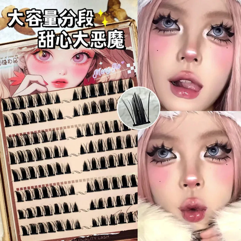Faux-cils Segments Effet Fox Eyes – Regard Allongé & Naturel🚚Livraison gratuite rapide et sécurisé FR FelizShop