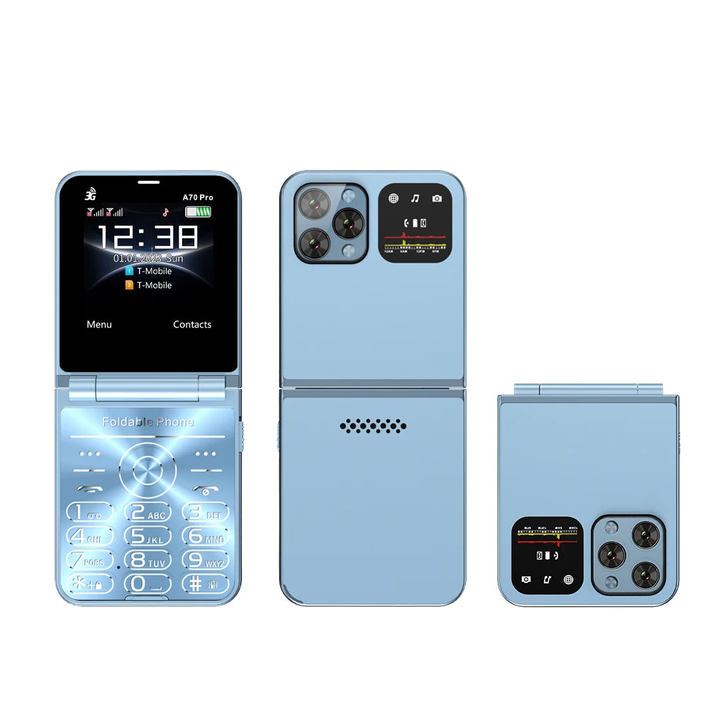 SERVO A70 PRO – Téléphone à Clapet 3G Double SIM avec Radio, Flash & Plus !
🚚Livraison gratuite rapide et sécurisé FR - FelizShop