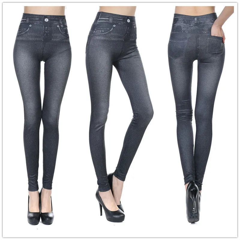 Women Jean Leggings Fitness Pants High Waist Gym Leeggings High Elastic Hip Liftting Fashion Slim Running Cycling Yoga Tights
🚚Livraison gratuite rapide et sécurisé FR FelizShop