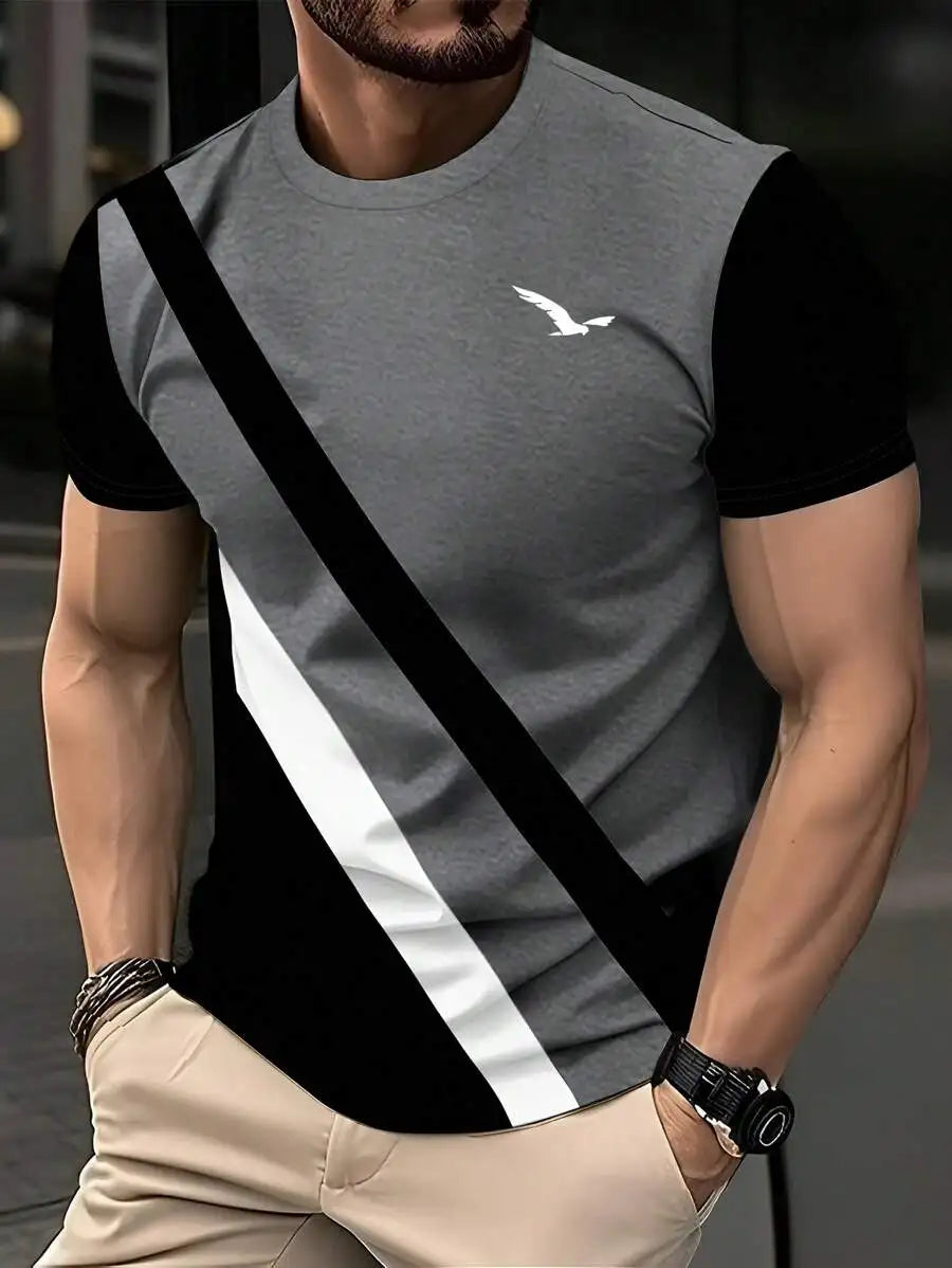 T-shirt Homme Été – Style Streetwear | Manches Courtes, Rayures & Carreaux
Tailles : L à 4XL (grandes tailles incluses)
Matière : coton doux et respirant
Coupe : oversize, confortable et ample
Style : imprimés rayures FelizShop