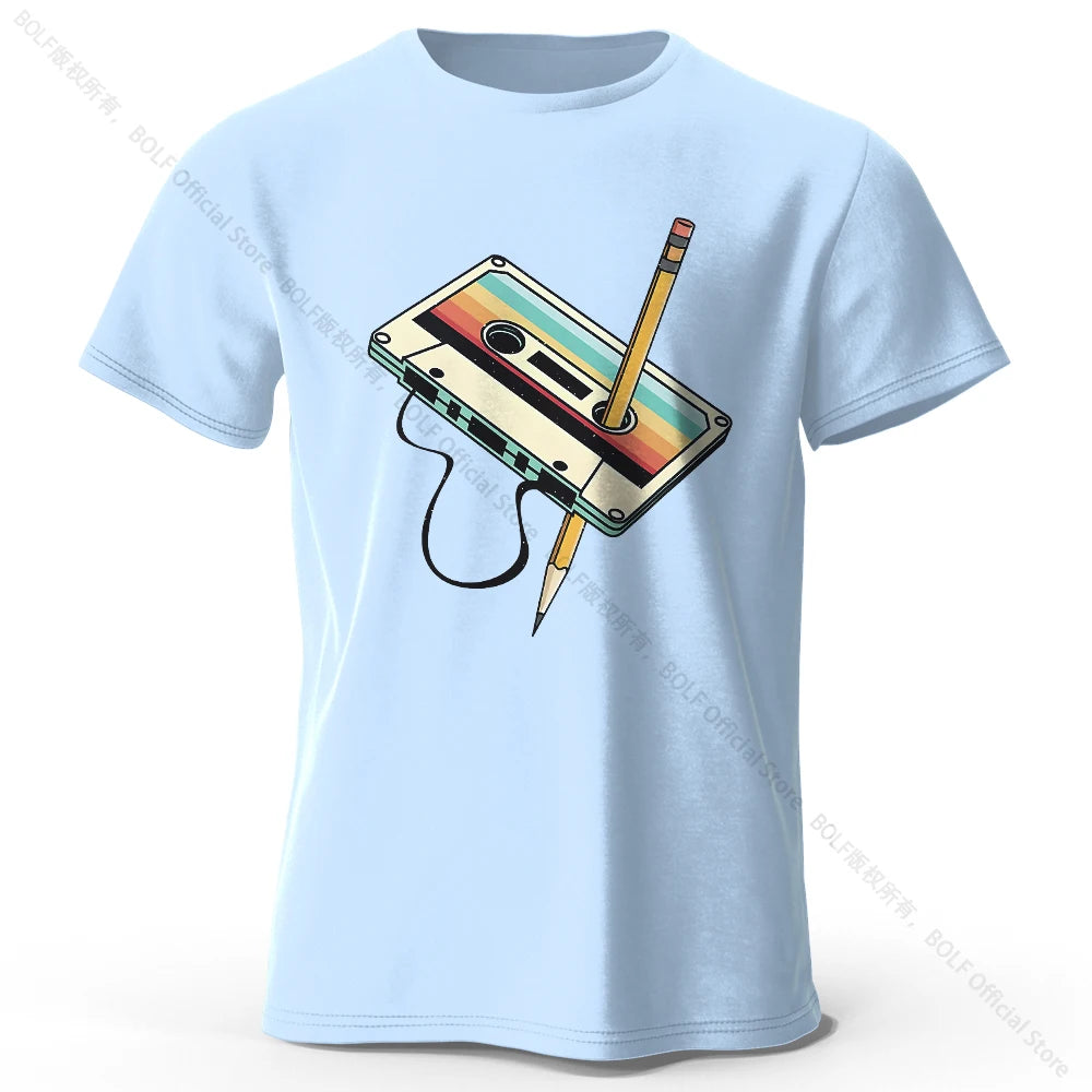 T-shirt Imprimé 100 % Coton – Été, Confort & Style Décontracté🚚 Livraison rapide en 8 à 12 jours ouvrés depuis la France FelizShop