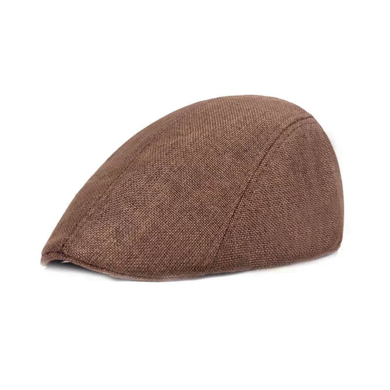 Casquette vintage homme – Chapeau plat style Peaky Blinders, idéal pour le golf, la conduite ou la protection solaire. Pour homme et femme, saisons printemps, été, automne.🚚Livraison gratuite rapide et sécurisé FR FelizShop