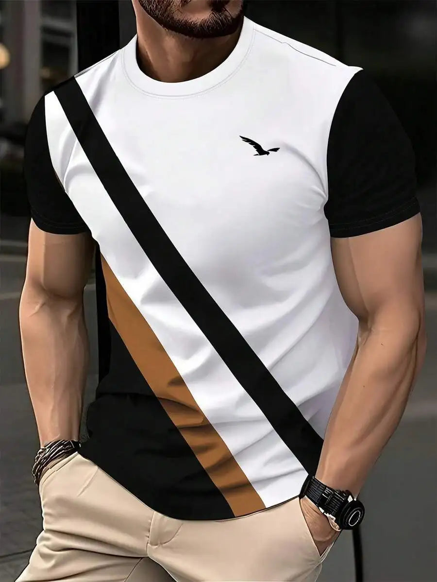 T-shirt Homme Été – Style Streetwear | Manches Courtes, Rayures & Carreaux
Tailles : L à 4XL (grandes tailles incluses)
Matière : coton doux et respirant
Coupe : oversize, confortable et ample
Style : imprimés rayures FelizShop