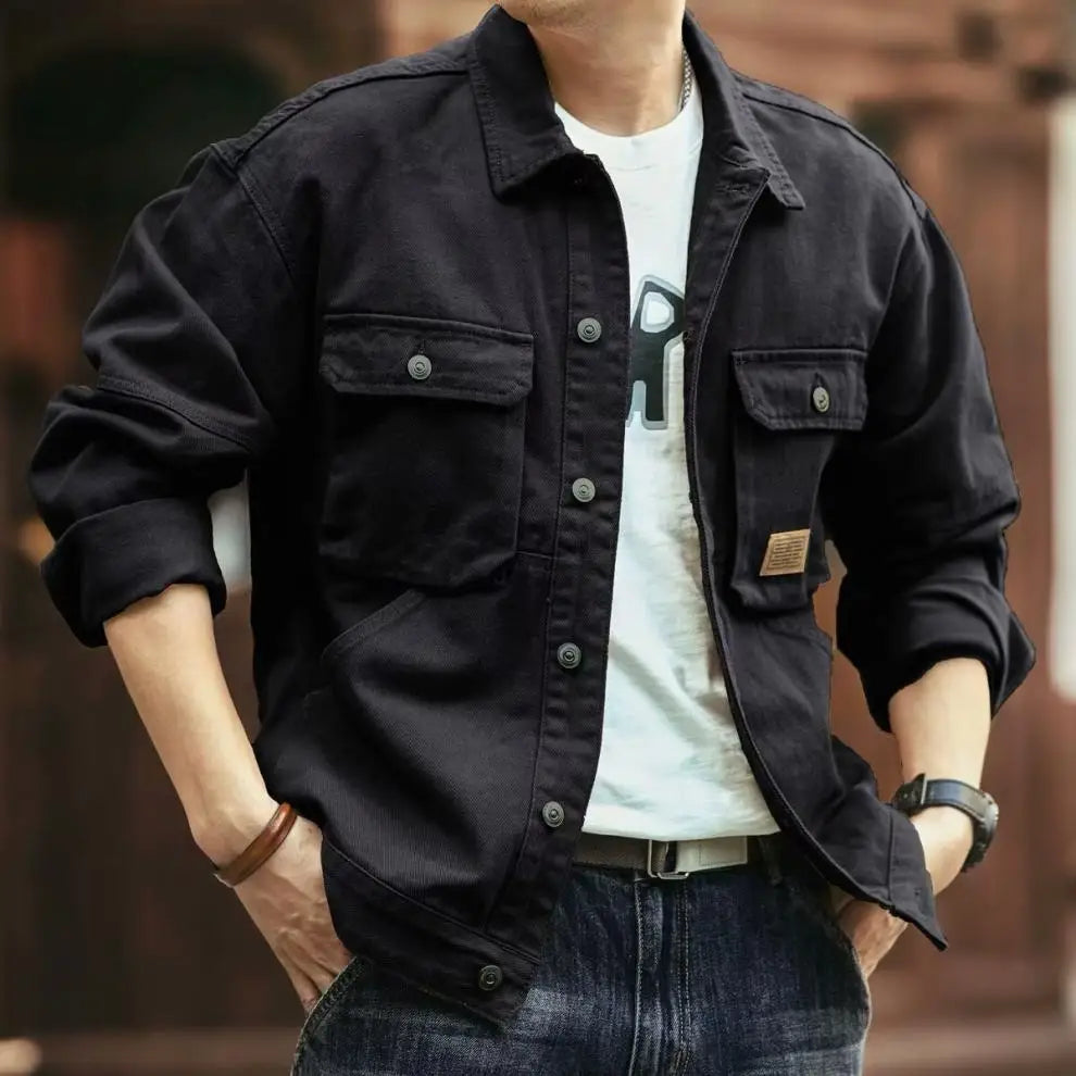 Veste Cargo Homme – Printemps/Automne 2024 | Style Décontracté & Urbain | Coupe Large Haute Qualité en Jean
🚚Livraison rapide gratuite et sécurisée FelizShop