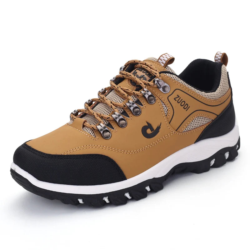 Chaussures Décontractées Homme en Cuir – Sneakers Légères Style Tennis | Printemps, Automne, Hiver FelizShop