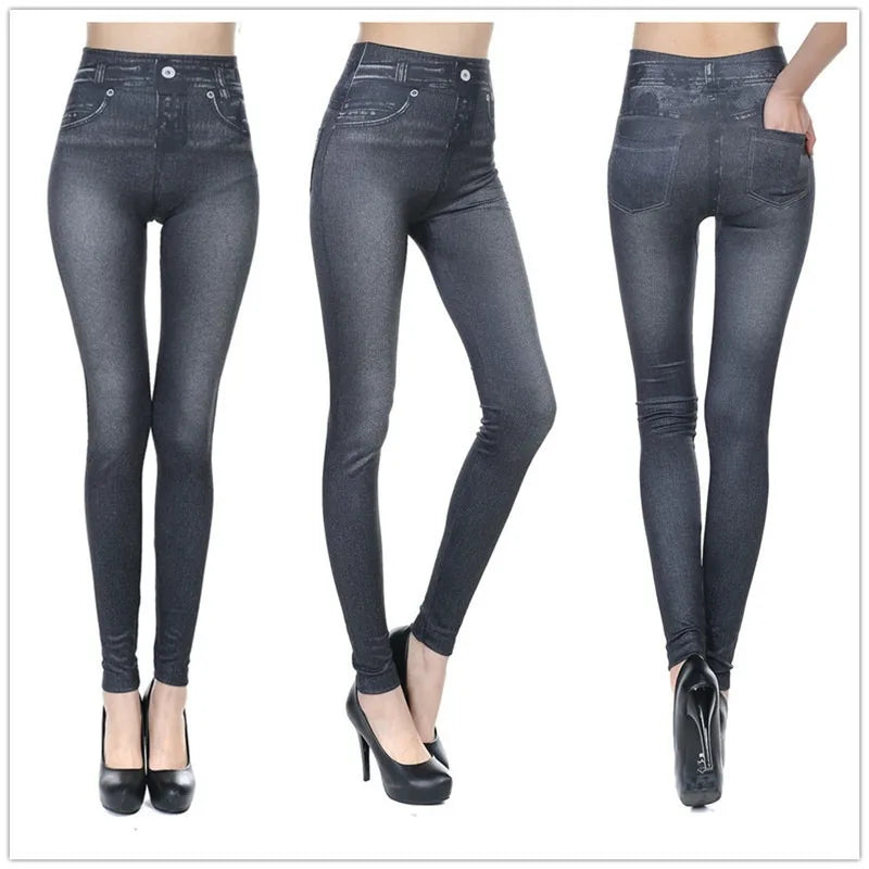 Women Jean Leggings Fitness Pants High Waist Gym Leeggings High Elastic Hip Liftting Fashion Slim Running Cycling Yoga Tights
🚚Livraison gratuite rapide et sécurisé FR FelizShop