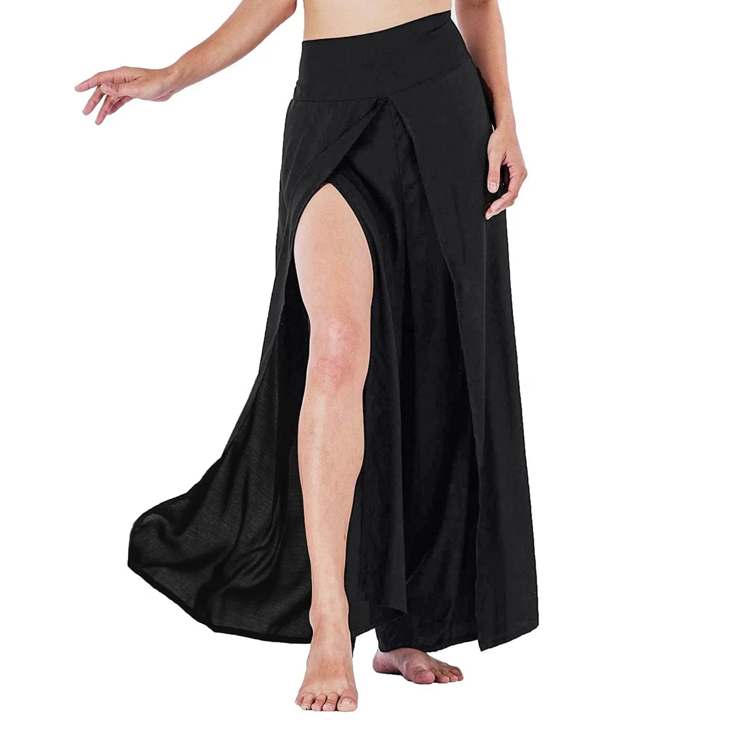 Pantalon Palazzo Femme Taille Haute – Plissé & Évasé | Style Plage
Tailles : S à XL
Matière : tissu léger, fluide et élastique
Coupe : taille haute, jambes larges évasées avec fentes latérales
Style : pantalon amp FelizShop