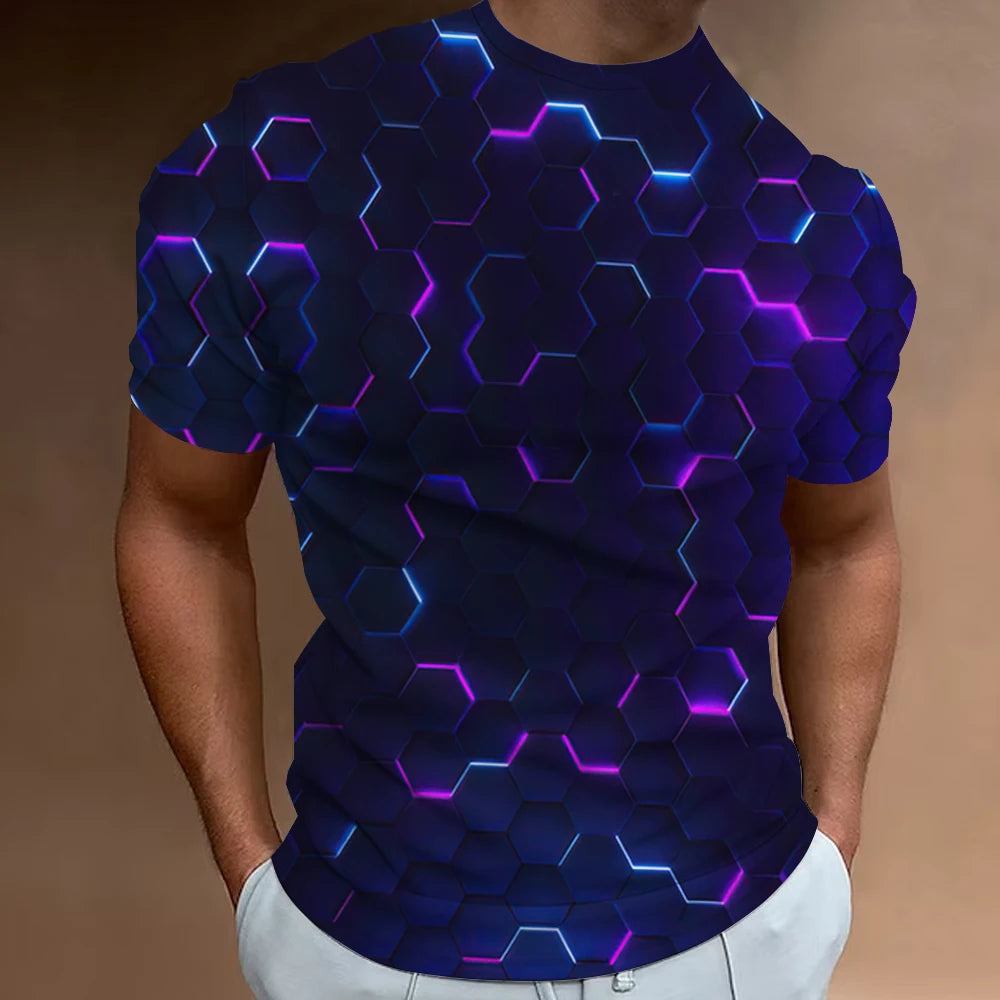 T-shirt Homme – Motif Géométrique 3D | Oversize & Décontracté
Tailles : M à XXL – coupe loose oversize
Matière : coton doux et respirant
Style : imprimé 3D géométrique, look rétro et casual 🚚 Livraison rapi FelizShop