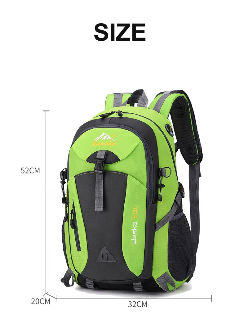 Sac à Dos de Randonnée Unisexe 2024 – Grande Capacité | Montagne & Outdoor
Dimensions : environ 50 x 30 x 20 cm
Capacité : grande capacité (environ 35-40L)
Matière : tissu résistant à l’eau et déchirures
Style : FelizShop
