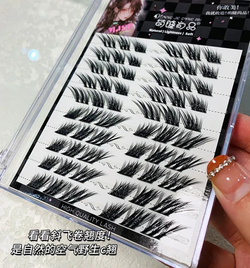 Faux-cils Segments Effet Fox Eyes – Regard Allongé & Naturel🚚Livraison gratuite rapide et sécurisé FR - FelizShop