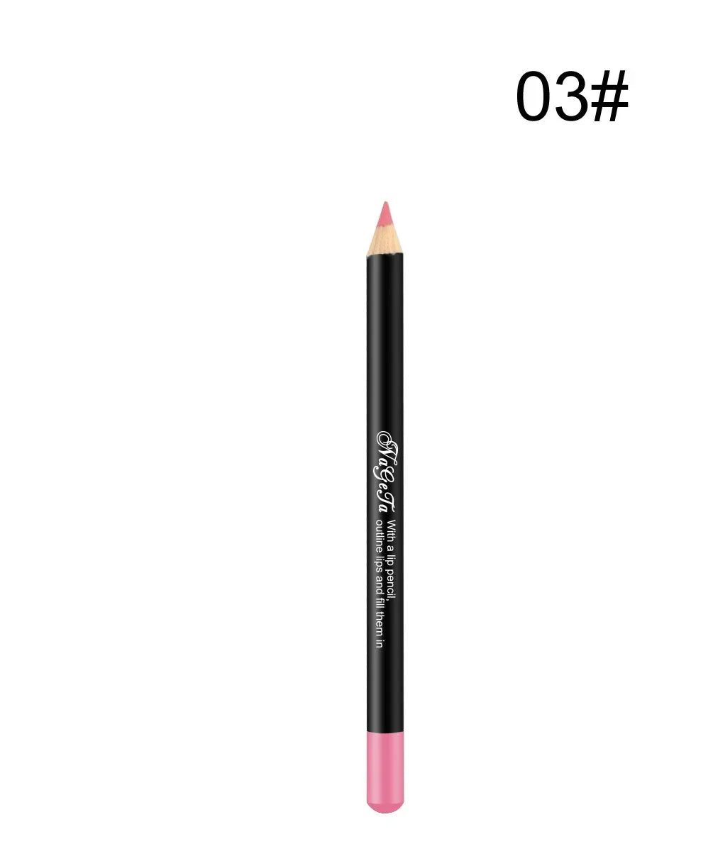 Set 12 Crayons à Lèvres Nude – Lip Liners Waterproof & Hydratants | Teintes Naturelles au Fini Mat🚚 Livraison rapide FelizShop
