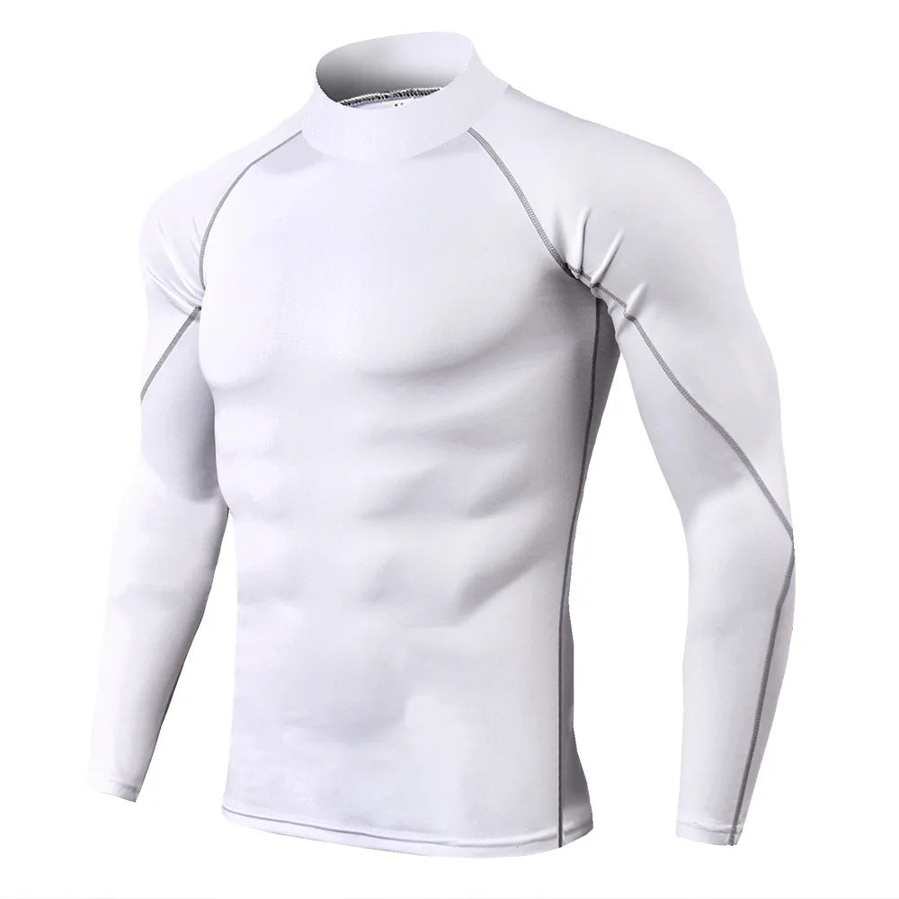 T-shirt de Sport Homme à Manches Longues – Haut de Compression Séchage Rapide, Idéal pour le Fitness, la Musculation, le Running et le Training🚚 Livraison rapide en 8 à 12 jours ouvrés depuis la France FelizShop