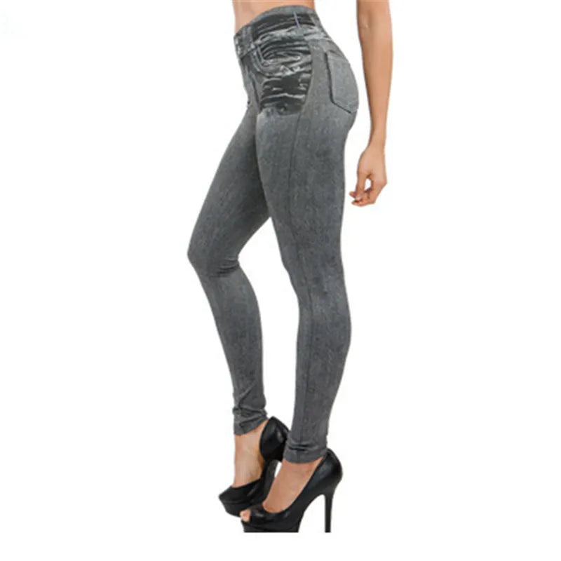 Women Jean Leggings Fitness Pants High Waist Gym Leeggings High Elastic Hip Liftting Fashion Slim Running Cycling Yoga Tights
🚚Livraison gratuite rapide et sécurisé FR FelizShop