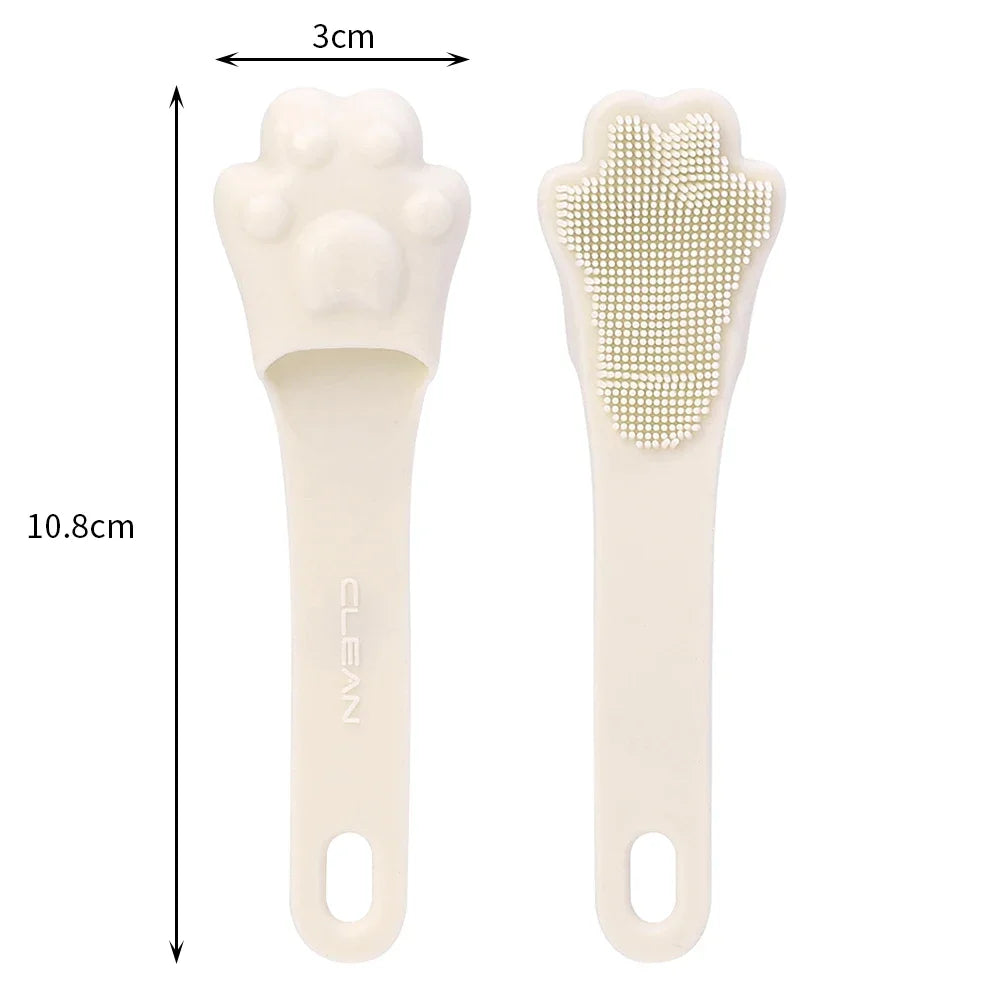 Soft Silicone Facial Cleansing Brush 2 in 1 Silicone Face Mask Brush & Face Scrubber For Exfoliating Massaging Remove Blackhead 🚚 Livraison rapide en 8 à 12 jours ouvrés depuis la France FelizShop