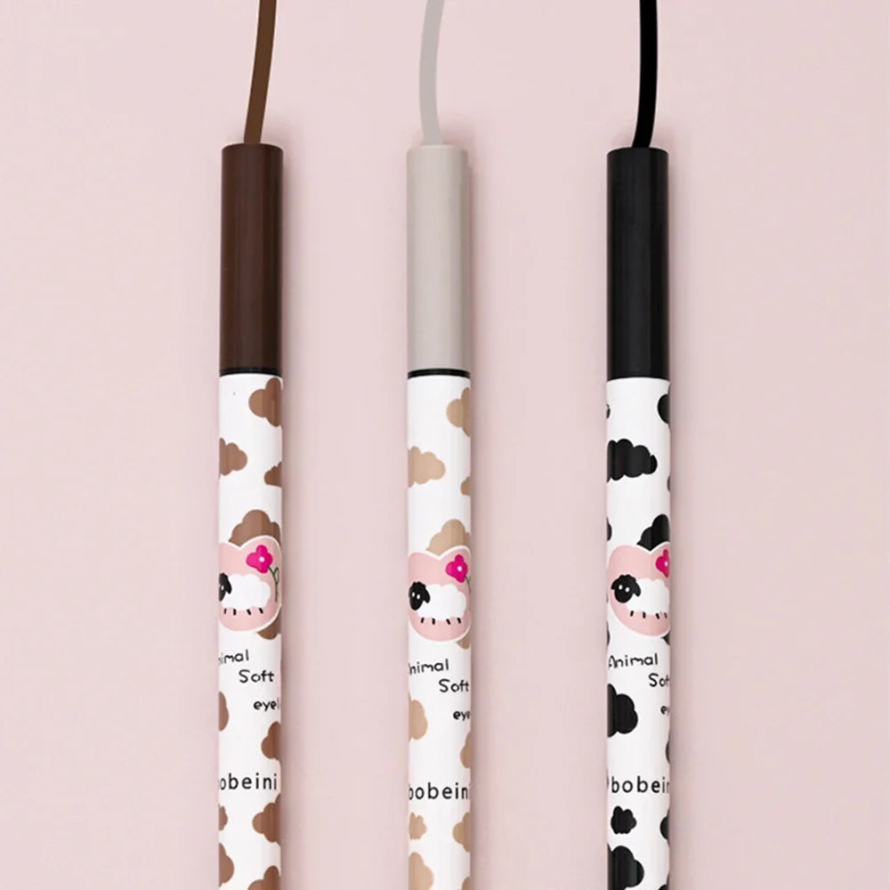 Eyeliner Liquide Waterproof – Noir & Brun | Séchage Rapide, Effet Lying Silkworm pour Regard Agrandi🚚 Livraison rapide FelizShop