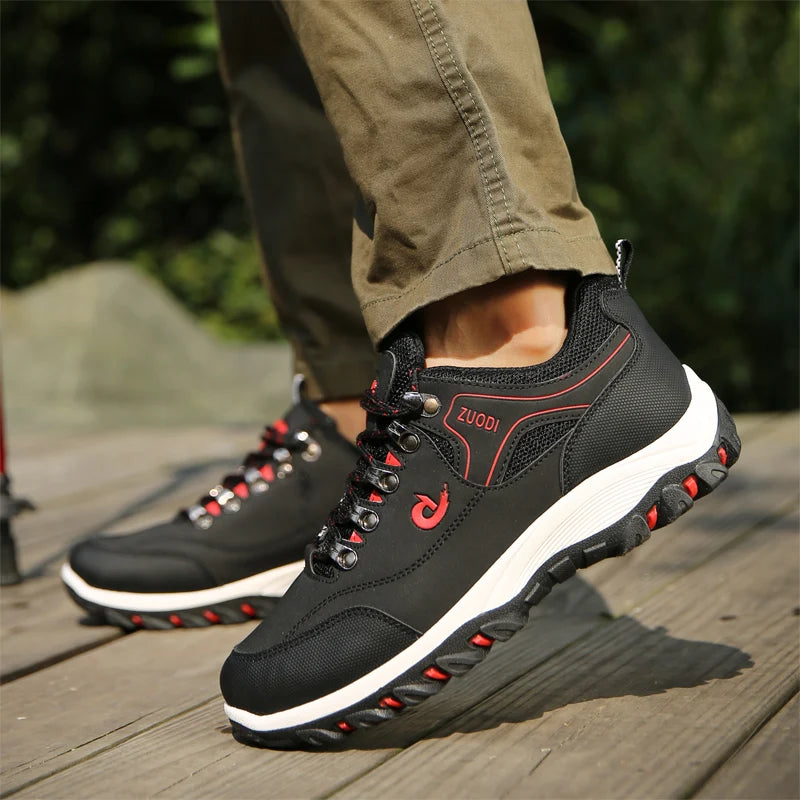 Chaussures Décontractées Homme en Cuir – Sneakers Légères Style Tennis | Printemps, Automne, Hiver FelizShop