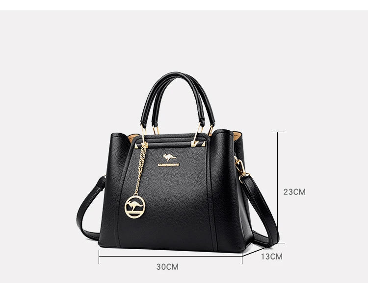 Nouveau sac à main pour femme – Grand sac cabas en similicuir PU, grande capacité, porté épaule, élégant et pratique.🚚 Livraison rapide en 8 à 12 jours ouvrés depuis la France FelizShop
