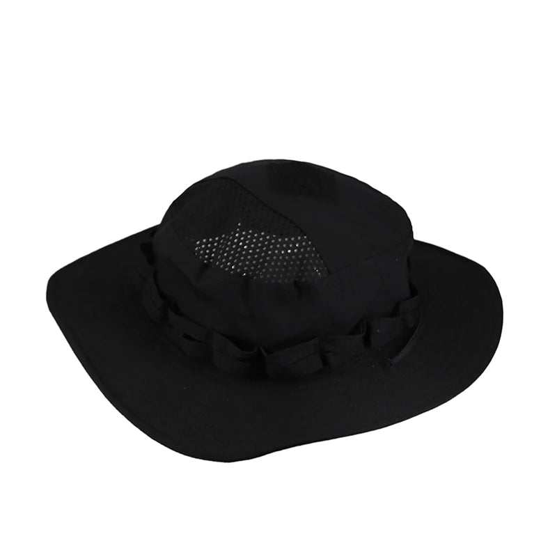 Nouvelle casquette 2025 camouflage tactique – Casquette de type Bonnie à poche carrée – Chapeau bob multicam pour la pêche, la randonnée et les activités de plein air – Protection solaire🚚 Livraison rapide FelizShop