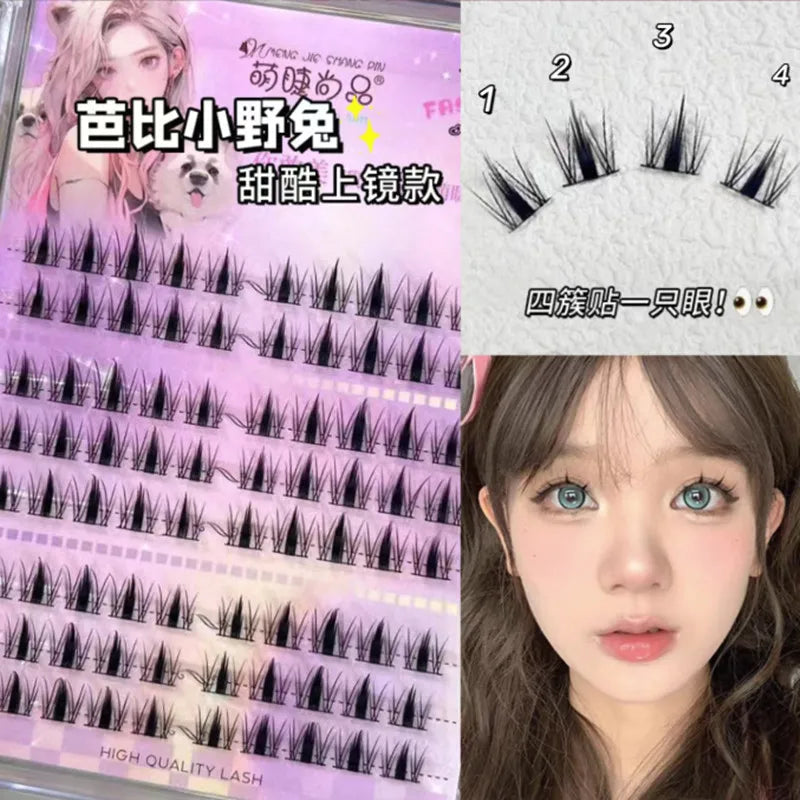 Faux-cils Segments Effet Fox Eyes – Regard Allongé & Naturel🚚Livraison gratuite rapide et sécurisé FR FelizShop
