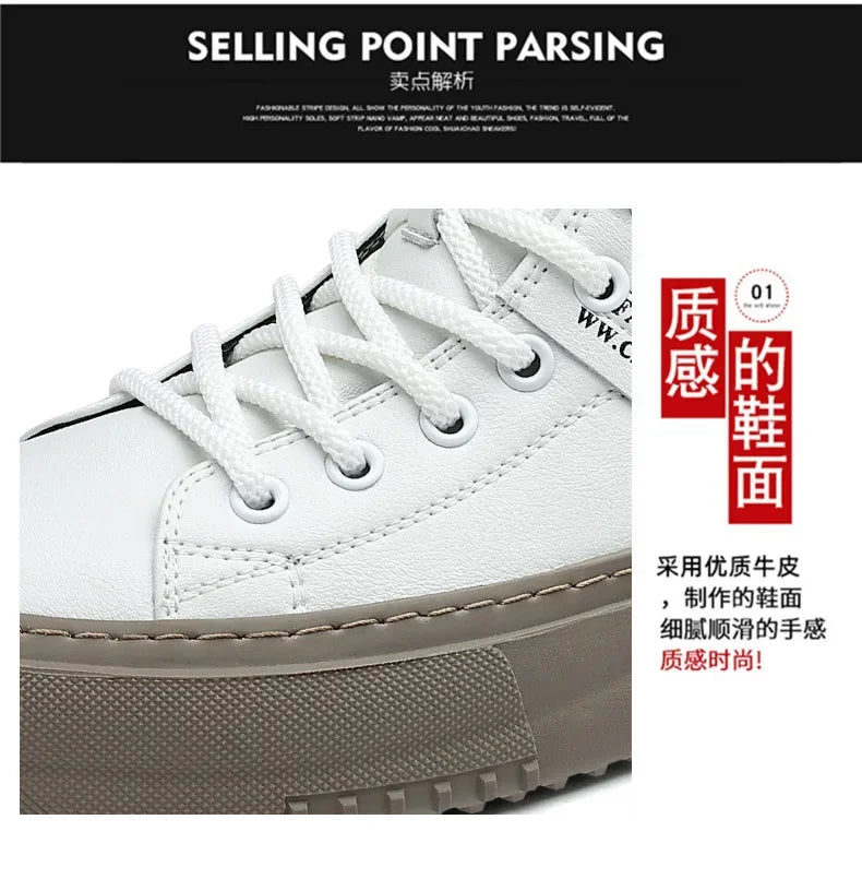 Sneakers Homme 2024 – Chaussures en Cuir Haut de Gamme à Lacets | Style Luxe & Semelle Rehaussante
🚚 Livraison rapide en 8 à 12 jours ouvrés depuis la France FelizShop
