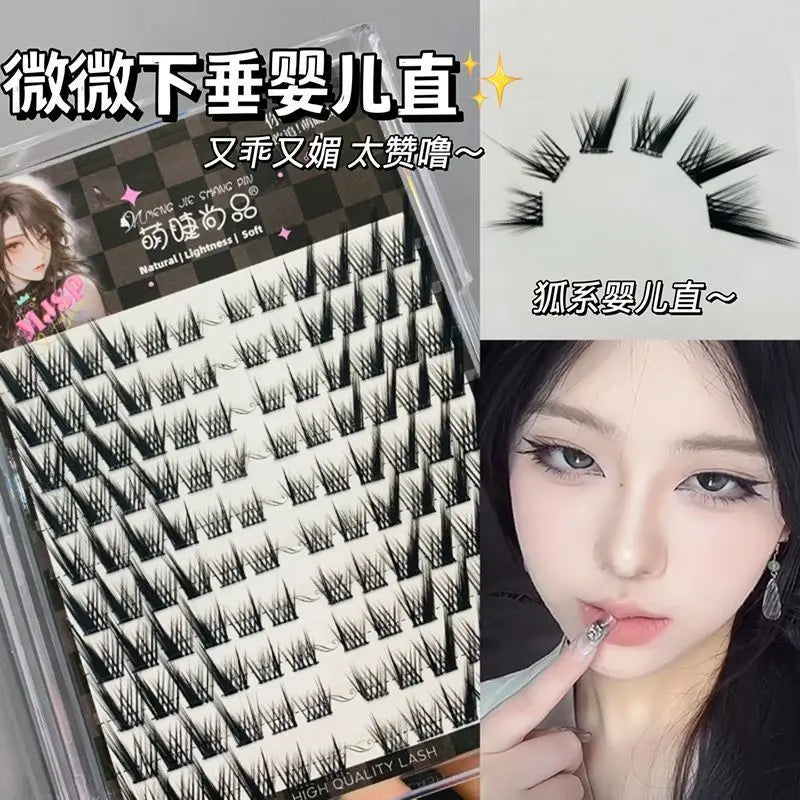 Faux-cils Segments Effet Fox Eyes – Regard Allongé & Naturel🚚Livraison gratuite rapide et sécurisé FR FelizShop
