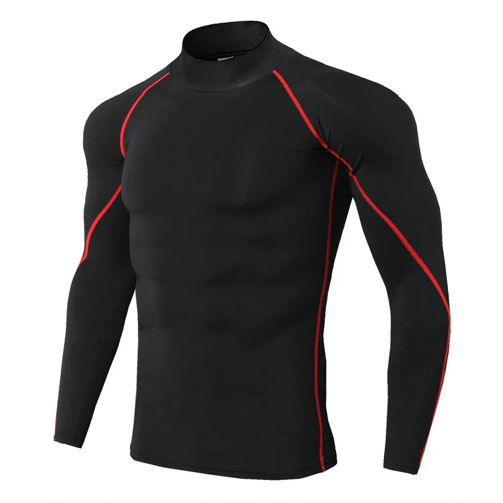 T-shirt de Sport Homme à Manches Longues – Haut de Compression Séchage Rapide, Idéal pour le Fitness, la Musculation, le Running et le Training🚚 Livraison rapide en 8 à 12 jours ouvrés depuis la France FelizShop